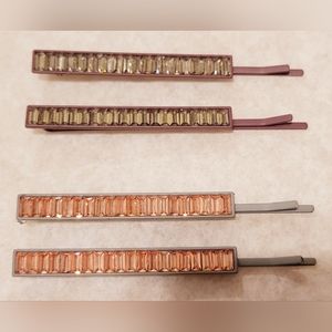 2 pairs of Anthropologie Barrettes